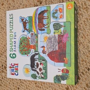 Eric Carle Farm Fun Shaped Puzzles